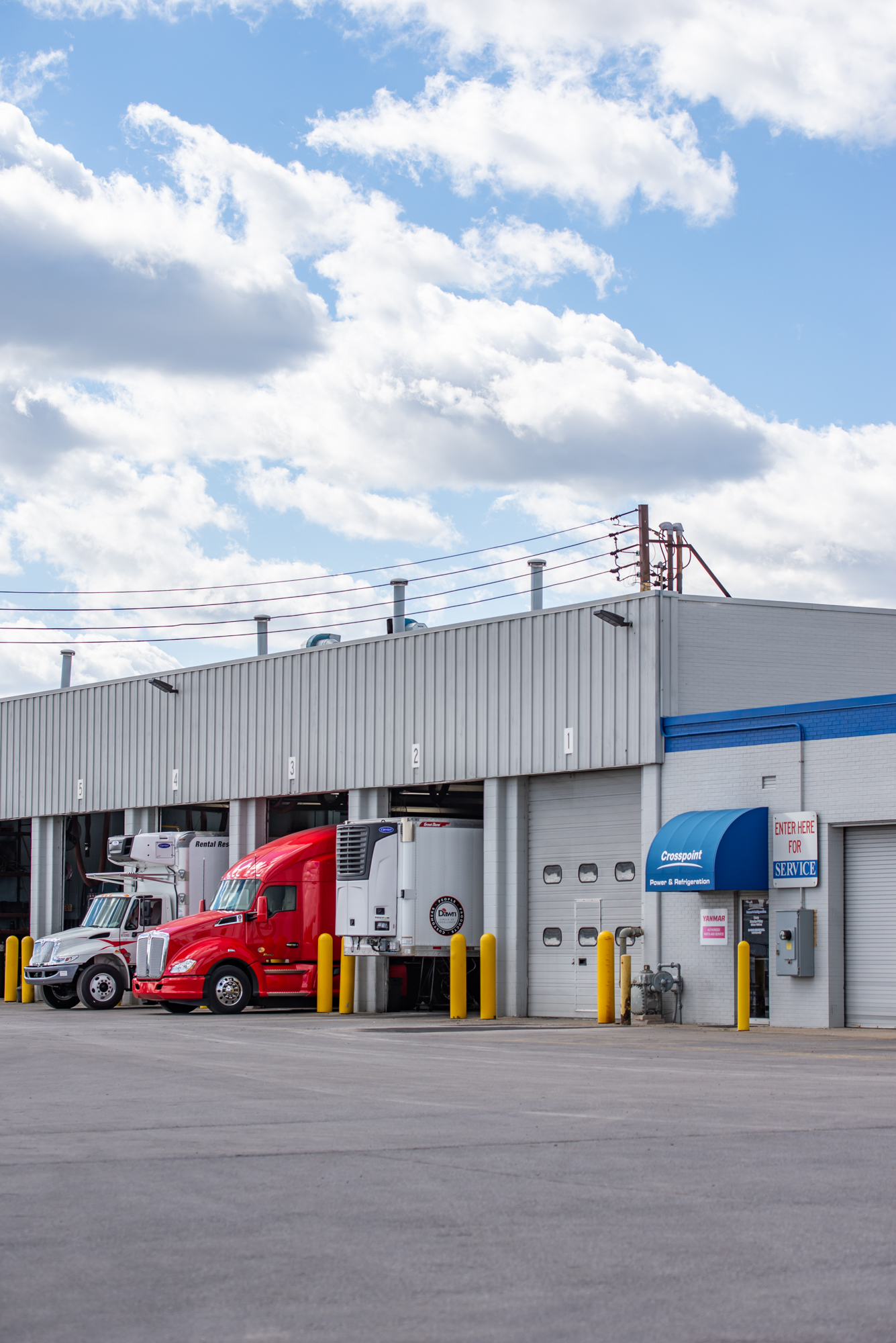 Crosspoint Power and Refrigeration's Indianapolis Service Shop