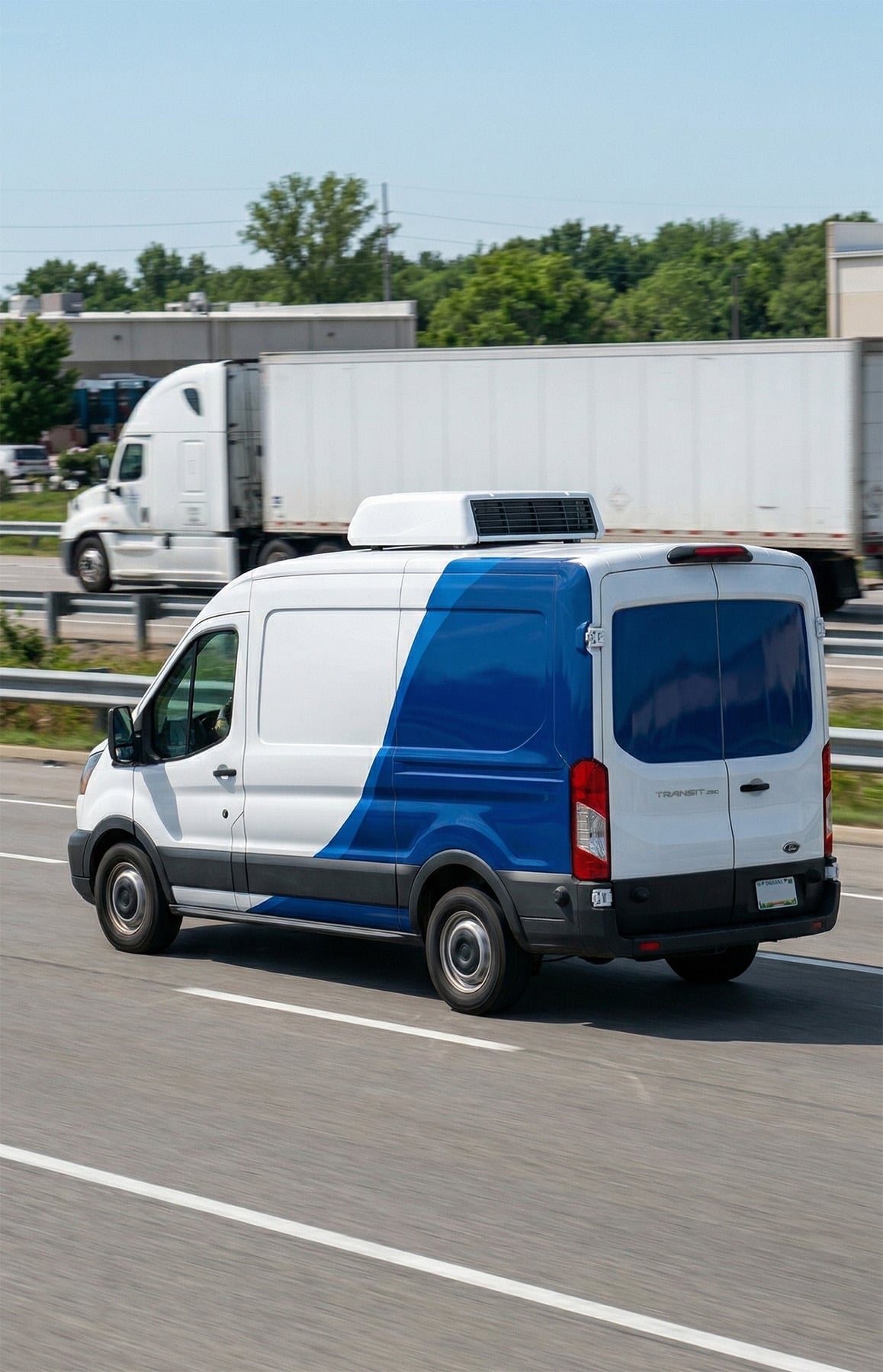 reefer van 1 Crosspoint Power and Refrigeration's Indianapolis Service Shop
